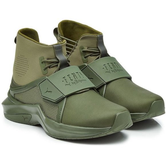 Puma Shoes - Fenty by Rihanna Military Green Sneaker boot